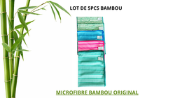Kit microfibre BAMBOU
