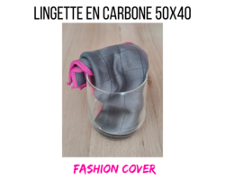 Lingette carbone essuyage 50x40