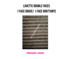 Lavettes double faces 24x18