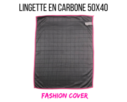 Lingette carbone essuyage 50x40