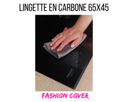 Lingette carbone essuyage 65x45
