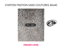 Chiffon microfibre finition 40x40