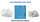 Torchon vaisselle Rose 60x40 BLEU