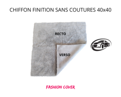 Chiffon microfibre finition 40x40