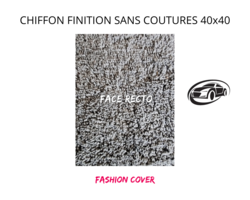 Chiffon microfibre finition 40x40