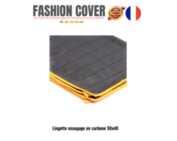 Chiffons en microfibre de carbone essuyage 50x40